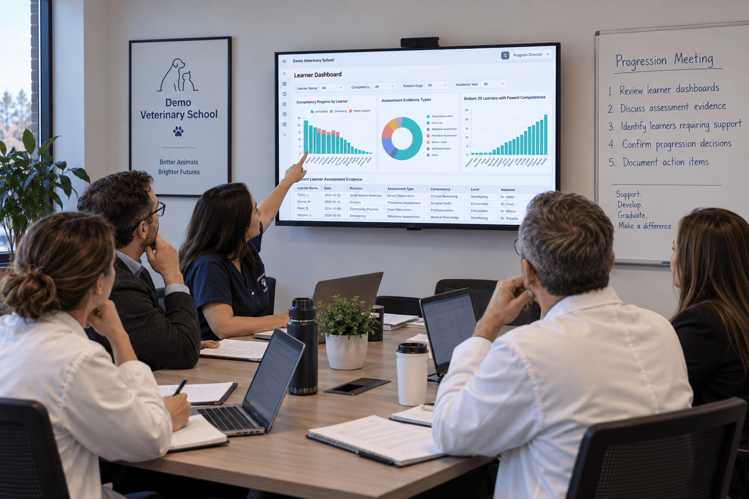 T-Res digital portfolio and analytics dashboard with plain-language assistant queries